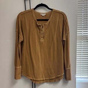 Billabong Tan Knit Top